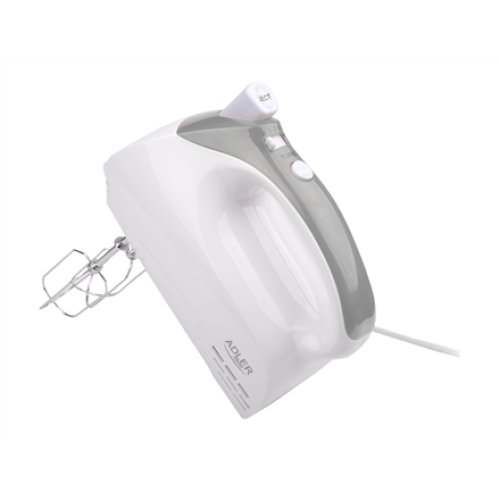 Adler , Mixer , AD 4201 g , Hand Mixer , 300 W , Number of speeds 5 , Turbo mode , White