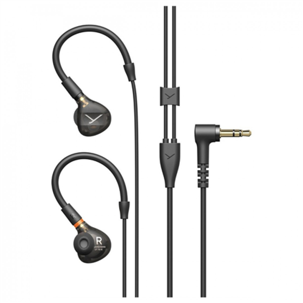 Beyerdynamic Drum and Bass Earphones with Detachable Connection Cable , DT 71 IE , 3.5 mm , Black