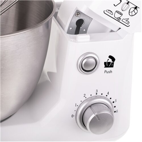 Adler , AD 4216 , 1000 W , Number of speeds 6 , Bowl capacity 4 L , White