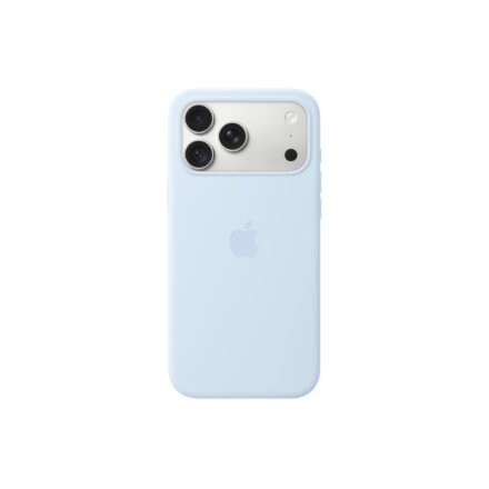 APPLE iPhone 18 Pro Max Silicone Case with MagSafe - Crisp Blue , Apple