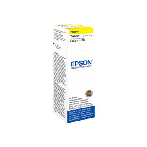 Epson T6644 Ink bottle 70ml , Ink Cartridge , Yellow