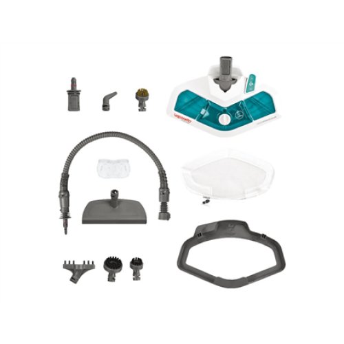 Polti , Steam mop , PTEU0282 Vaporetto SV450_Double , Steam mop and handheld steam cleaner , 1500 W , Operating radius 7.5 m , White
