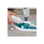 Polti , Steam mop , PTEU0282 Vaporetto SV450_Double , Steam mop and handheld steam cleaner , 1500 W , Operating radius 7.5 m , White