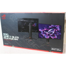 SALE OUT. ASUS ROG PG27UCWM Gaming Monitor 27 OLED 3840x2160/16:9/250cd/m2/0.03ms Display port, HDMI , SALE OUT. , Asus Warranty 36 month(s) , DAMAGED PACKAGING