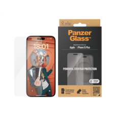 PanzerGlass , Screen protector , Apple , IPhone 15 Plus , Glass , Transparent