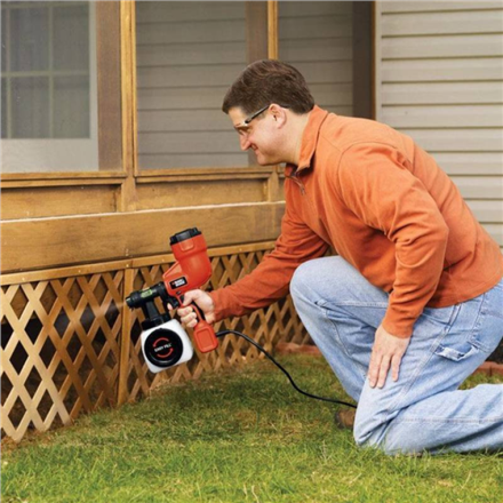 BLACK & DECKER , Paint Spray Gun, 1200 ml , HVLP200-QS