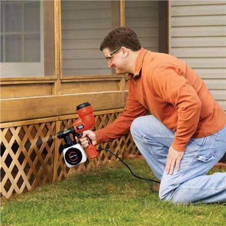 BLACK & DECKER , Paint Spray Gun, 1200 ml , HVLP200-QS
