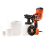 BLACK & DECKER , Paint Spray Gun, 1200 ml , HVLP200-QS