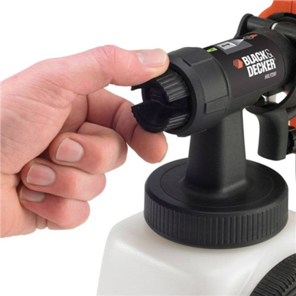 BLACK & DECKER , Paint Spray Gun, 1200 ml , HVLP200-QS