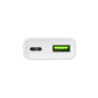 Natec Ribera USB Charger Gan Slim USB 1X USB-A + 1X USB-C 20W , NUC-2376
