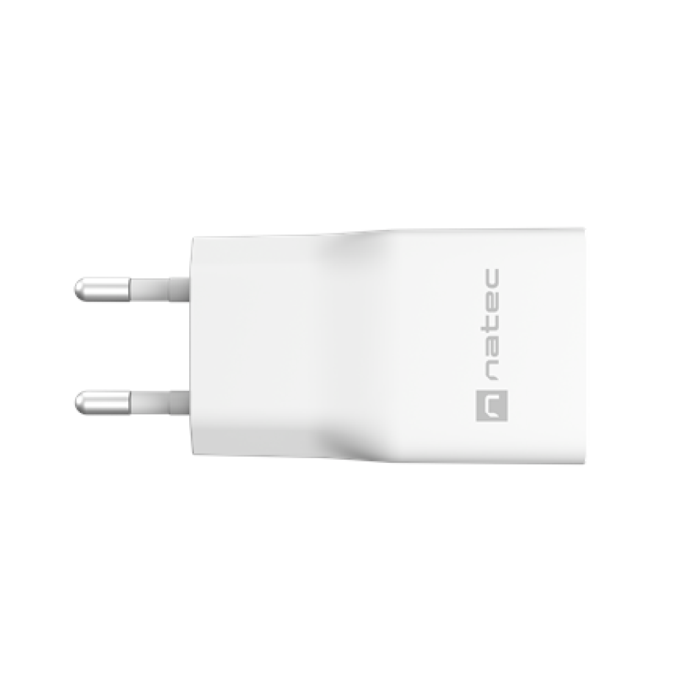 Natec Ribera USB Charger Gan Slim USB 1X USB-A + 1X USB-C 20W , NUC-2376