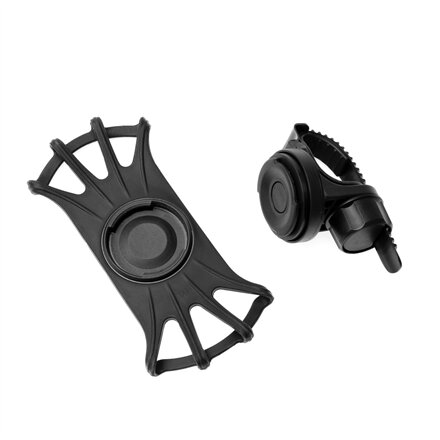 Fixed , Phone holder for bike or motorcycle , Bikee , Phone holder , Black