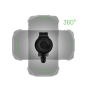 Fixed , Phone holder for bike or motorcycle , Bikee , Phone holder , Black