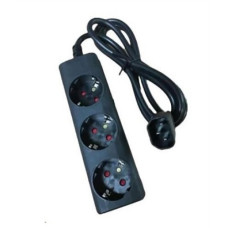 Eaton , Eaton Output cable IEC-Schuko 10A C14 - 3x Schuko-Box , 1010081 , Sockets quantity 3