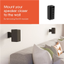 Vogels Wall mount , SWM 3021 Universal Speaker Wall Mount , Tilt, rotate , Maximum weight (capacity) 5 kg , Black