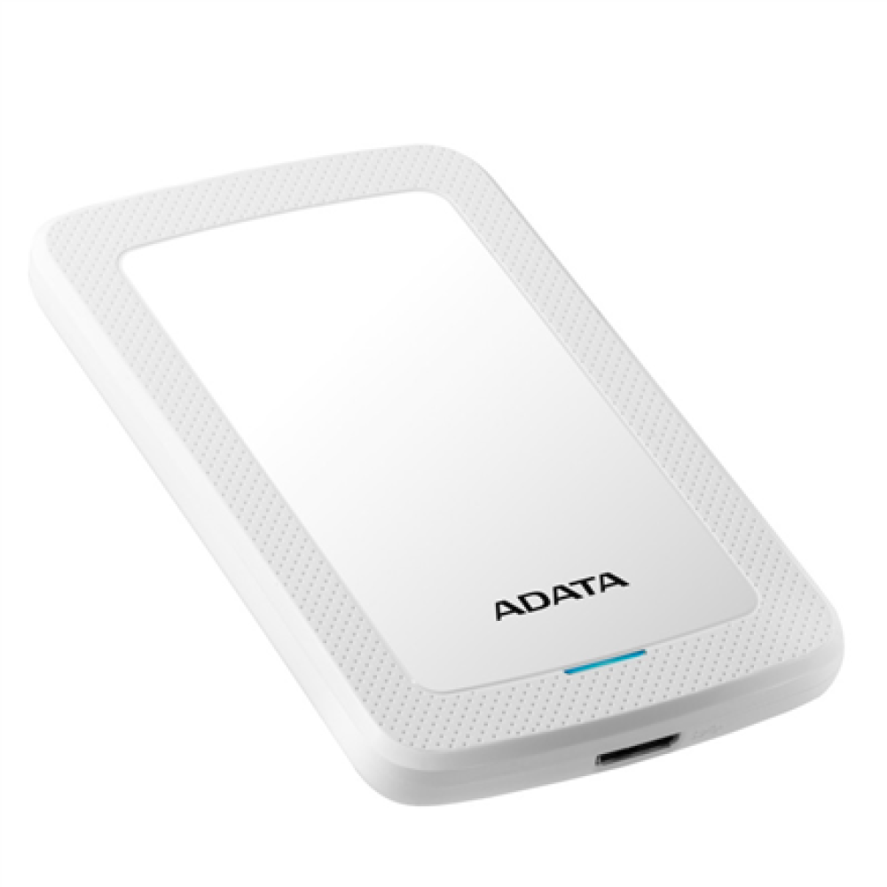 HV300 , AHV300-2TU31-CWH , ADATA , 2000 GB , 2.5 , USB 3.1 , White , backward compatible with USB 2.0, 1. HDDtoGo free software only compatible with Windows. 2. Compatibility with specific host devices may vary and could be affected by system environment.