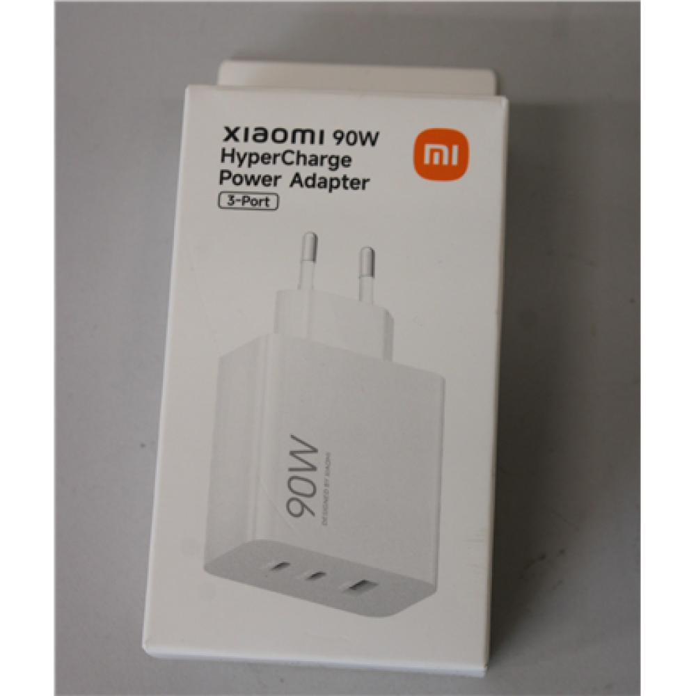 SALE OUT. Xiaomi 90W HyperCharge Power Adapter (3-Port), EU , DEMO