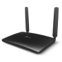 4G LTE Router , Archer MR200 , 802.11ac , 300+433 Mbit/s , 10/100 Mbit/s , Ethernet LAN (RJ-45) ports 3 , Mesh Support No , MU-MiMO No , 4G , Antenna type 2xDetachable antennas