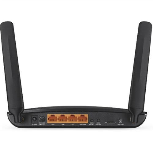 TP-LINK , 4G LTE Router , Archer MR200 , 802.11ac , 300+433 Mbit/s , 10/100 Mbit/s , Mesh Support No , MU-MiMO No , 4G , Antenna type 2xDetachable antennas