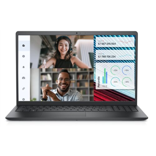 Dell Vostro 15 3520 Black, 15.6 , WVA, FHD, 1920 x 1080, Anti-glare, Intel Core i5, i5-1135G7, 8 GB, SSD 512 GB, Intel UHD Graphics, No Optical drive, Windows 11 Pro, 802.11ac, Keyboard language English, Keyboard backlit, Warranty 36 month(s), Battery war