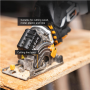 Batavia B.V. 18V Cordless Mini Circular Saw 89mm, Without Battery and Charger
