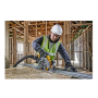 DEWALT , 18V XR Brushless 184 mm Rail Compatible Circular Saw , DCS572N-XJ , 1010 W