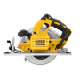 DEWALT , 18V XR Brushless 184 mm Rail Compatible Circular Saw , DCS572N-XJ , 1010 W