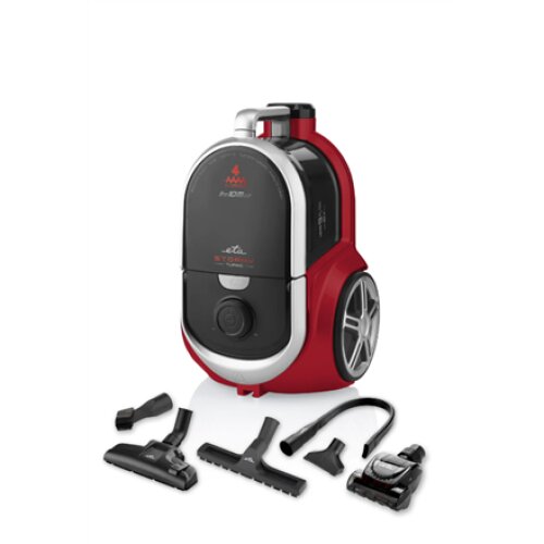 ETA , Vacuum Cleaner , ETA351790000 Stormy Turbo , Bagless , Power 800 W , Dust capacity 2.2 L , Black/Red