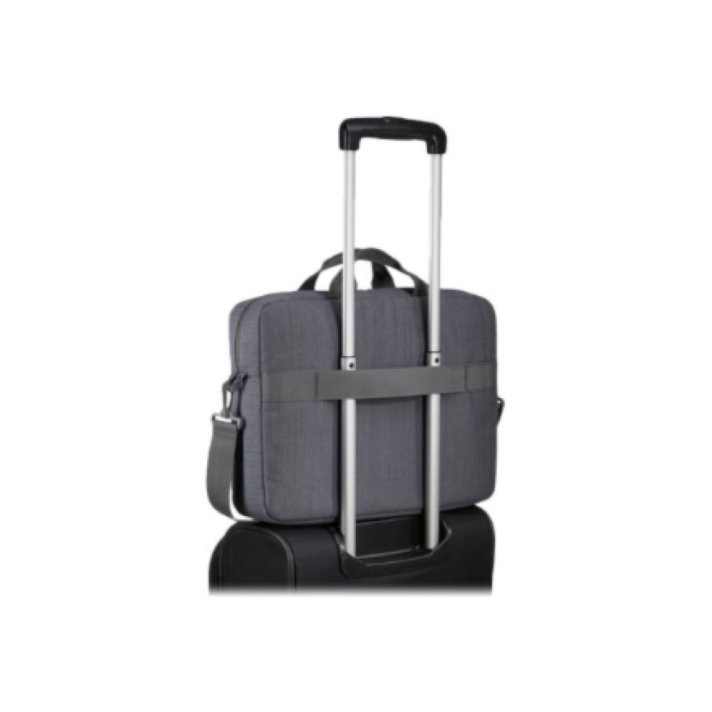 Case Logic Huxton , Fits up to size 16 , Laptop attaché , Graphite , Shoulder strap