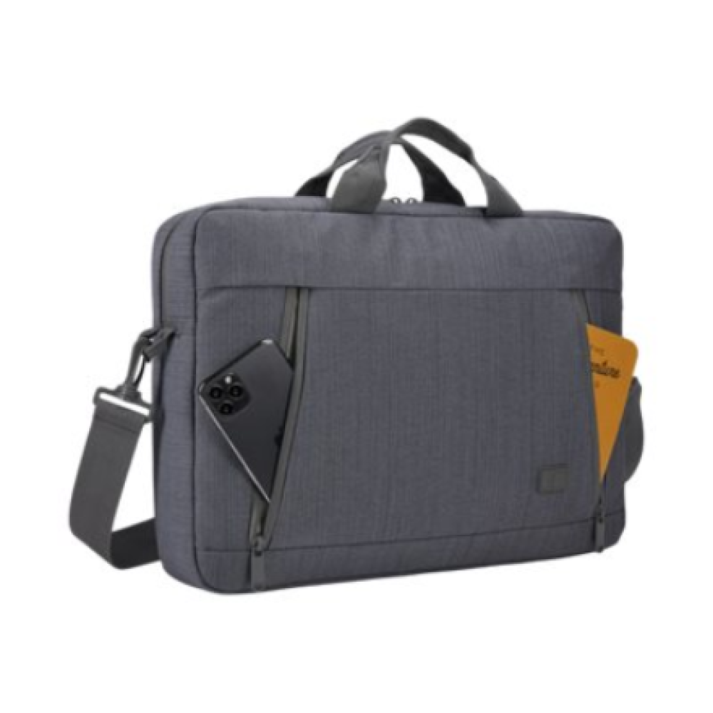 Case Logic Huxton , Fits up to size 16 , Laptop attaché , Graphite , Shoulder strap