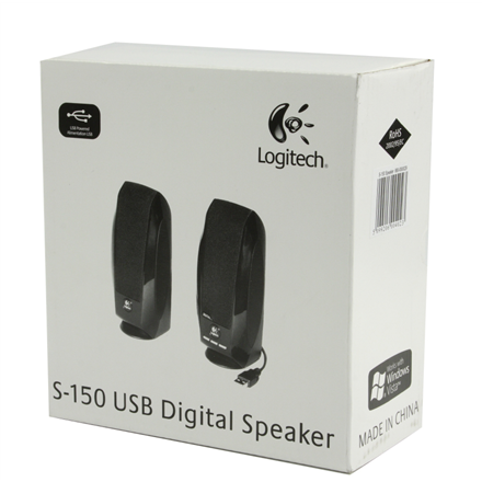 Logitech , LGT-S150 , Black , 2.0 Stereo Speakers