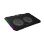 Fury Laptop Cooler Cooling Pad Fury Gunbai G3 Fans, RGB LED Light, 2 USB, 14.1-17.3