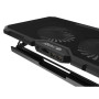Fury Laptop Cooler Cooling Pad Fury Gunbai G3 Fans, RGB LED Light, 2 USB, 14.1-17.3