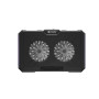 Fury Laptop Cooler Cooling Pad Fury Gunbai G3 Fans, RGB LED Light, 2 USB, 14.1-17.3