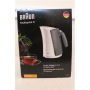 SALE OUT. , Braun , Kettle , WK500 MultiQuick 5 , Standard , 3000 W , 1.7 L , Plastic , 360° rotational base , White/Grey , DAMAGED PACKAGING