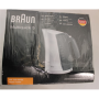 SALE OUT. , Braun , Kettle , WK500 MultiQuick 5 , Standard , 3000 W , 1.7 L , Plastic , 360° rotational base , White/Grey , DAMAGED PACKAGING