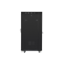 Lanberg , Rack cabinet 19 free-standing 27U/600x800 (flat pack) with glass door, LCD , FF01-6827-12BL , Black