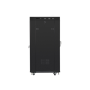Lanberg , Rack cabinet 19 free-standing 27U/600x800 (flat pack) with glass door, LCD , FF01-6827-12BL , Black