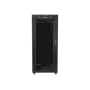 Lanberg , Rack cabinet 19 free-standing 27U/600x800 (flat pack) with glass door, LCD , FF01-6827-12BL , Black