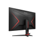 AOC , Gaming Monitor , 24G2SAE/BK , 24 , VA , FHD , 16:9 , 165 Hz , 4 ms , 1920 x 1080 , 350 cd/m² , HDMI ports quantity 2 , Black/Red , Warranty 36 month(s)