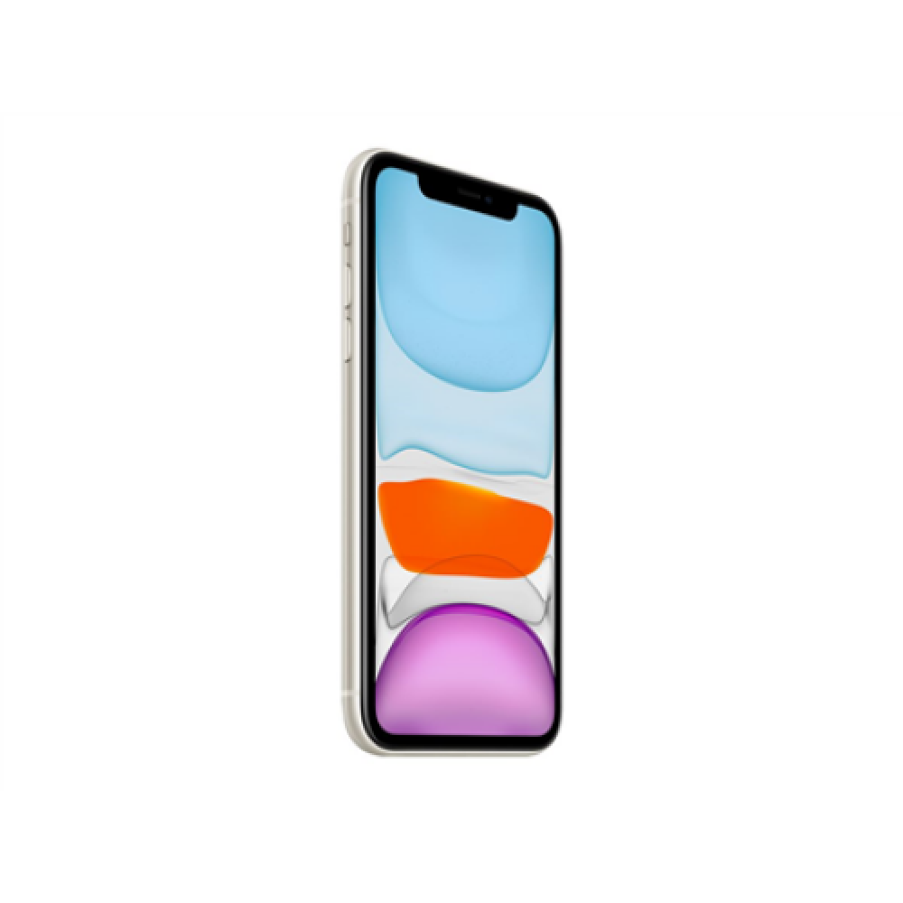 Apple , iPhone 11 , White , 6.1 , IPS LCD , Hexa-core , Internal RAM 4 GB , 64 GB , Single SIM , Nano-SIM and eSIM , 3G , 4G , Main camera 12+12 MP , Secondary camera 12 MP , iOS , 13 , 3110 mAh