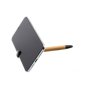 Fixed , Pen With Stylus and Stand , 3 in 1 , Pencil , Stylus for capacitive displays; Stand for phones and tablets , Bamboo