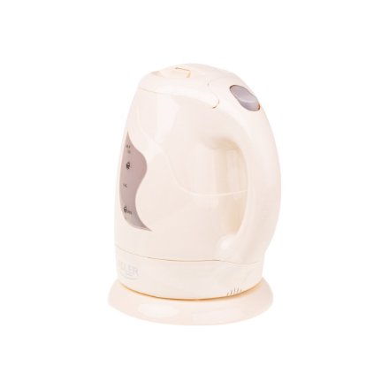 Adler , Kettle , AD 08 b , Standard , 850 W , 1 L , Plastic , 360° rotational base , Beige