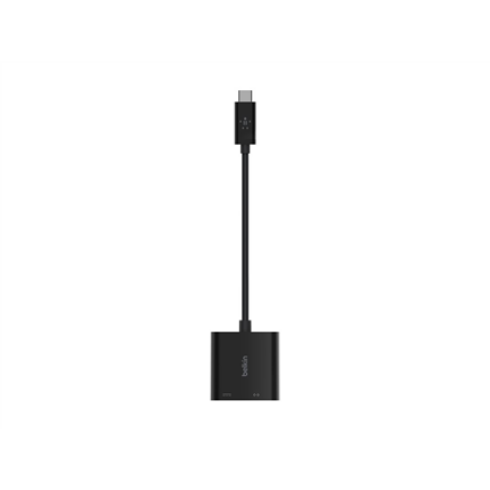 Belkin , USB-C to Ethernet + Charge Adapter , INC001btBK
