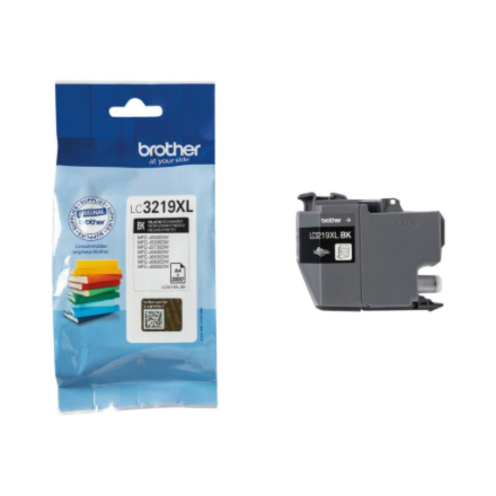 Brother Super High Yield Ink Cartridge LC3219XLBK , Ink Cartridge , Black