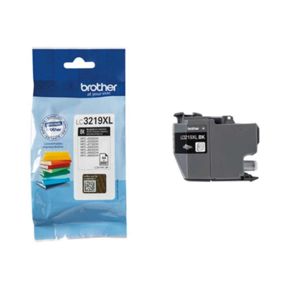 Brother Super High Yield Ink Cartridge LC3219XLBK , Ink Cartridge , Black