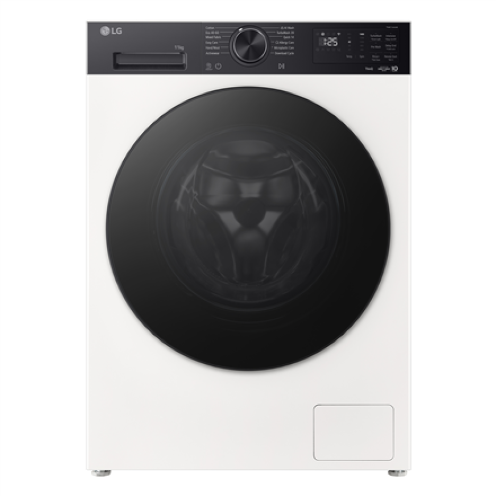 LG Washing machine , F4X5011THB , Energy efficiency class A , Front loading , Washing capacity 11 kg , 1400 RPM , Depth 57 cm , Width 60 cm , Display , LED , Steam function , Direct drive , Wi-Fi , White