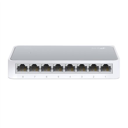 TP-LINK , Switch , TL-SF1008D , Unmanaged , Desktop , 10/100 Mbps (RJ-45) ports quantity 8 , Power supply type External