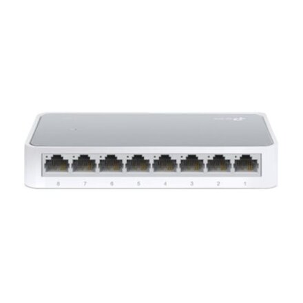 TP-LINK , Switch , TL-SF1008D , Unmanaged , Desktop , 10/100 Mbps (RJ-45) ports quantity 8 , Power supply type External