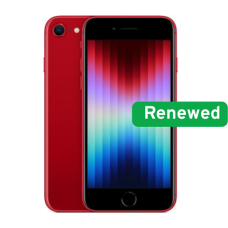 Apple Renew Grade C , iPhone SE (3rd Gen, 2022) , Red , 4.7 , Retina HD , A15 Bionic , 4 GB , 64 GB , iOS